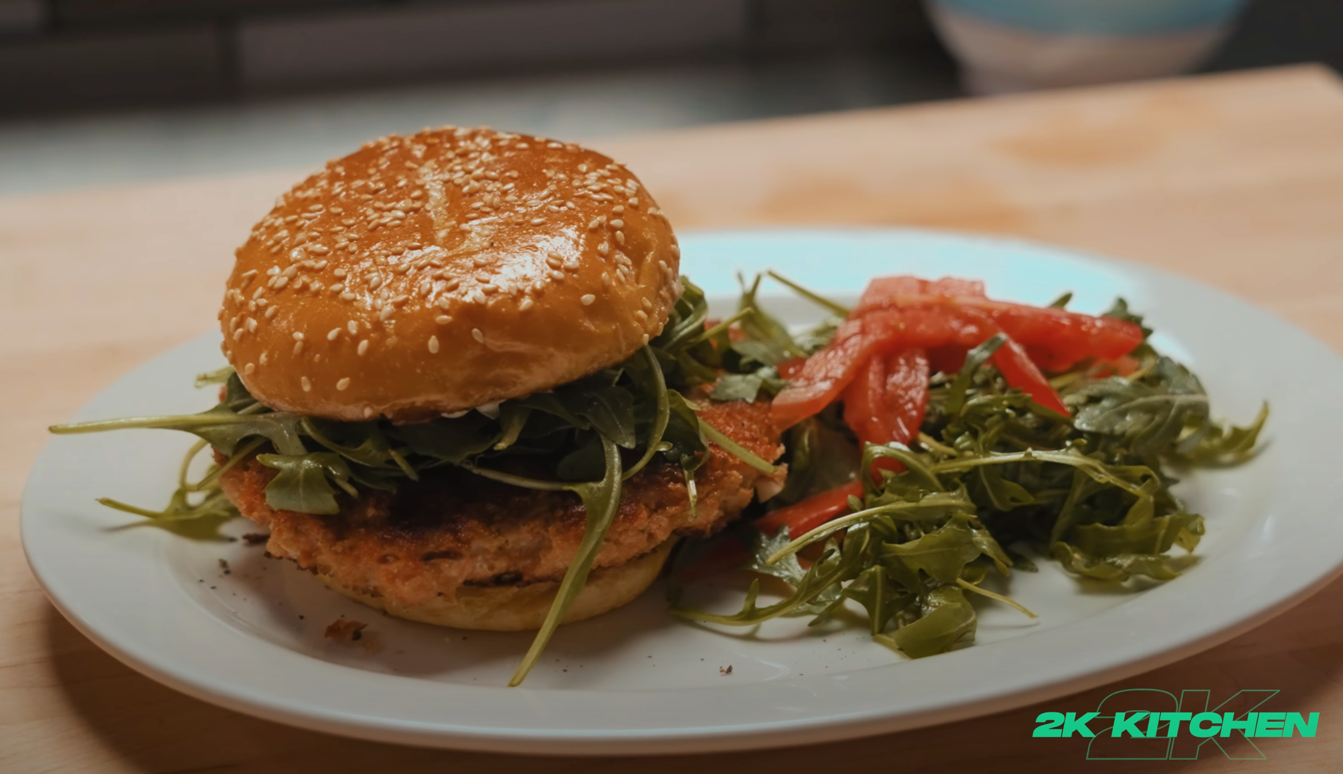 Salmon Burger – Chef2k