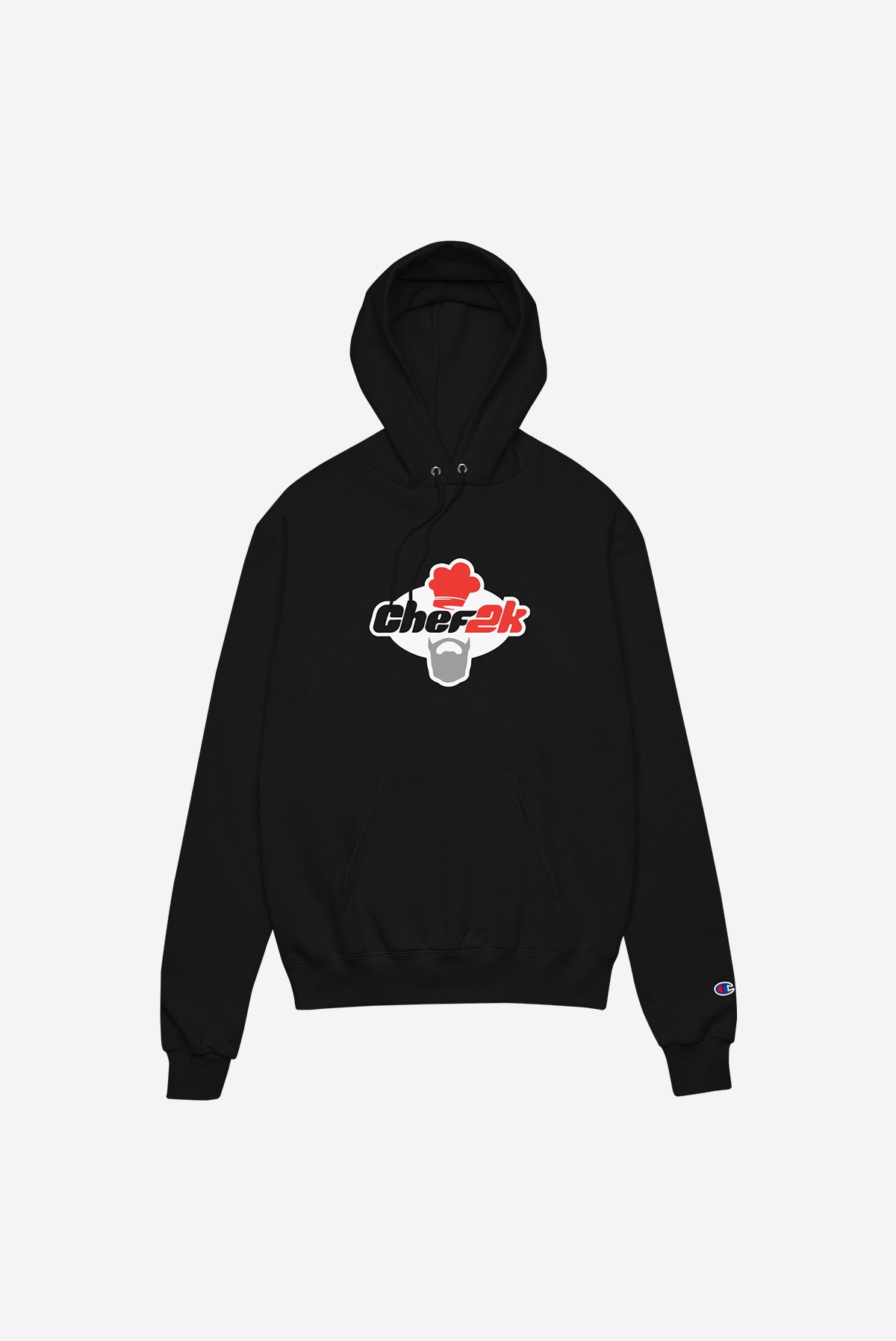 Chef2k Logo - Champion hoodie (Black)