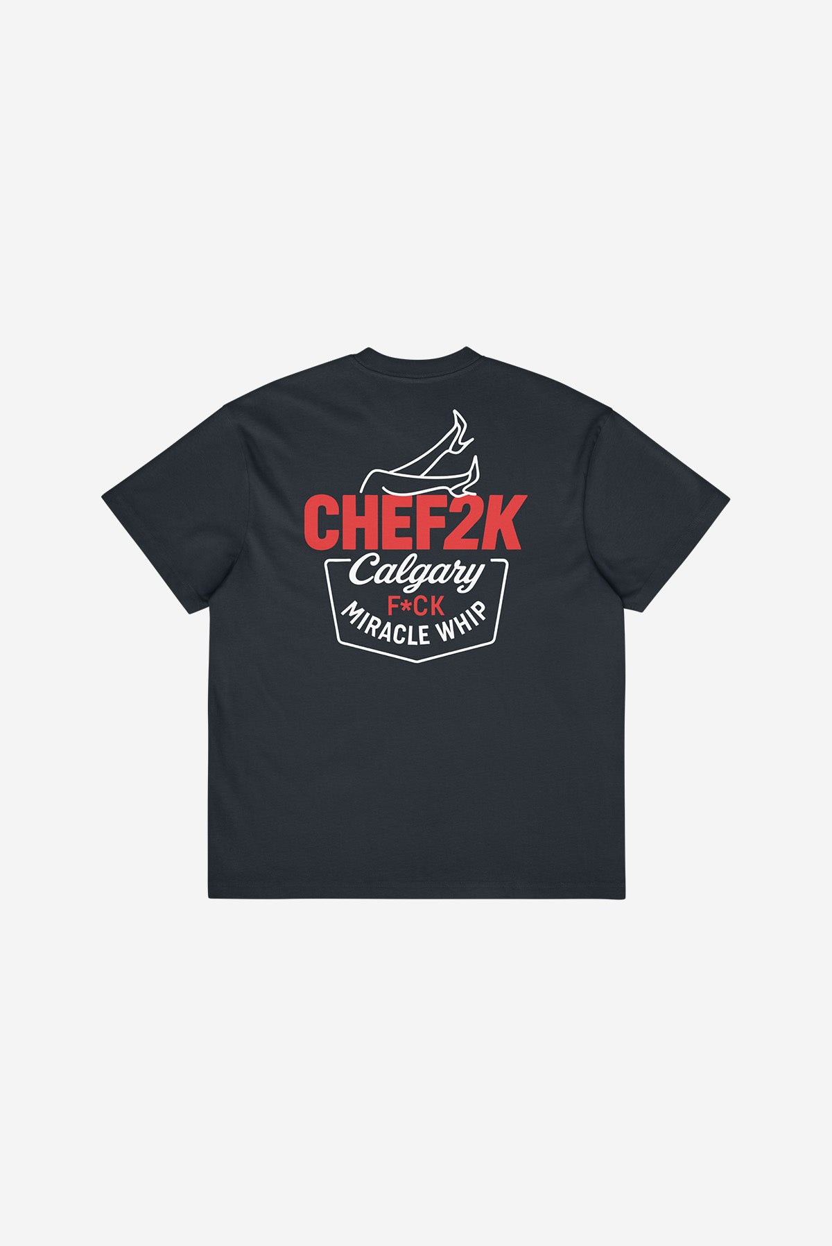 Members Only -  Oversized heavyweight t-shirt (Navy)