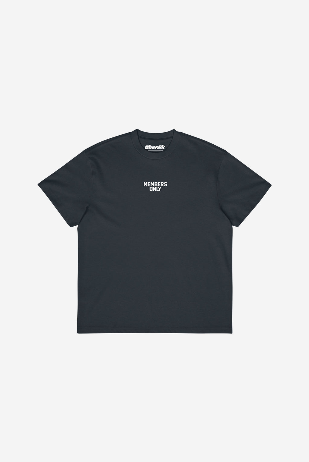 Members Only -  Oversized heavyweight t-shirt (Navy)