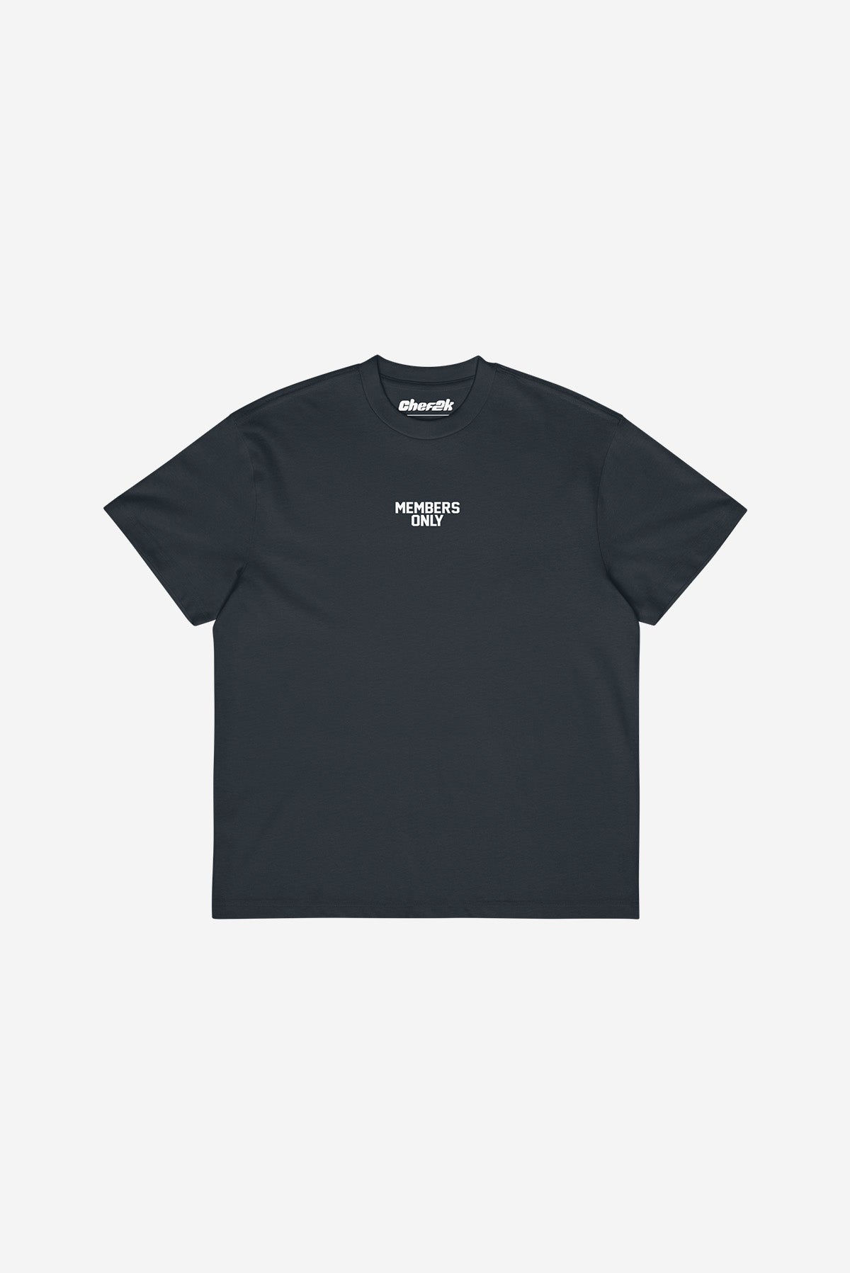 Members Only -  Oversized heavyweight t-shirt (Navy)