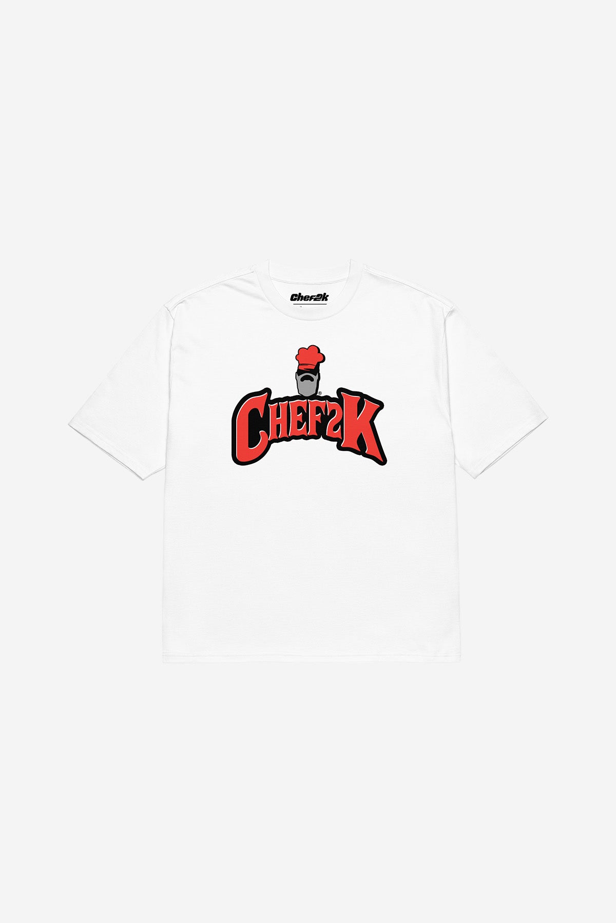 Woods2k - Oversized heavyweight t-shirt (White)