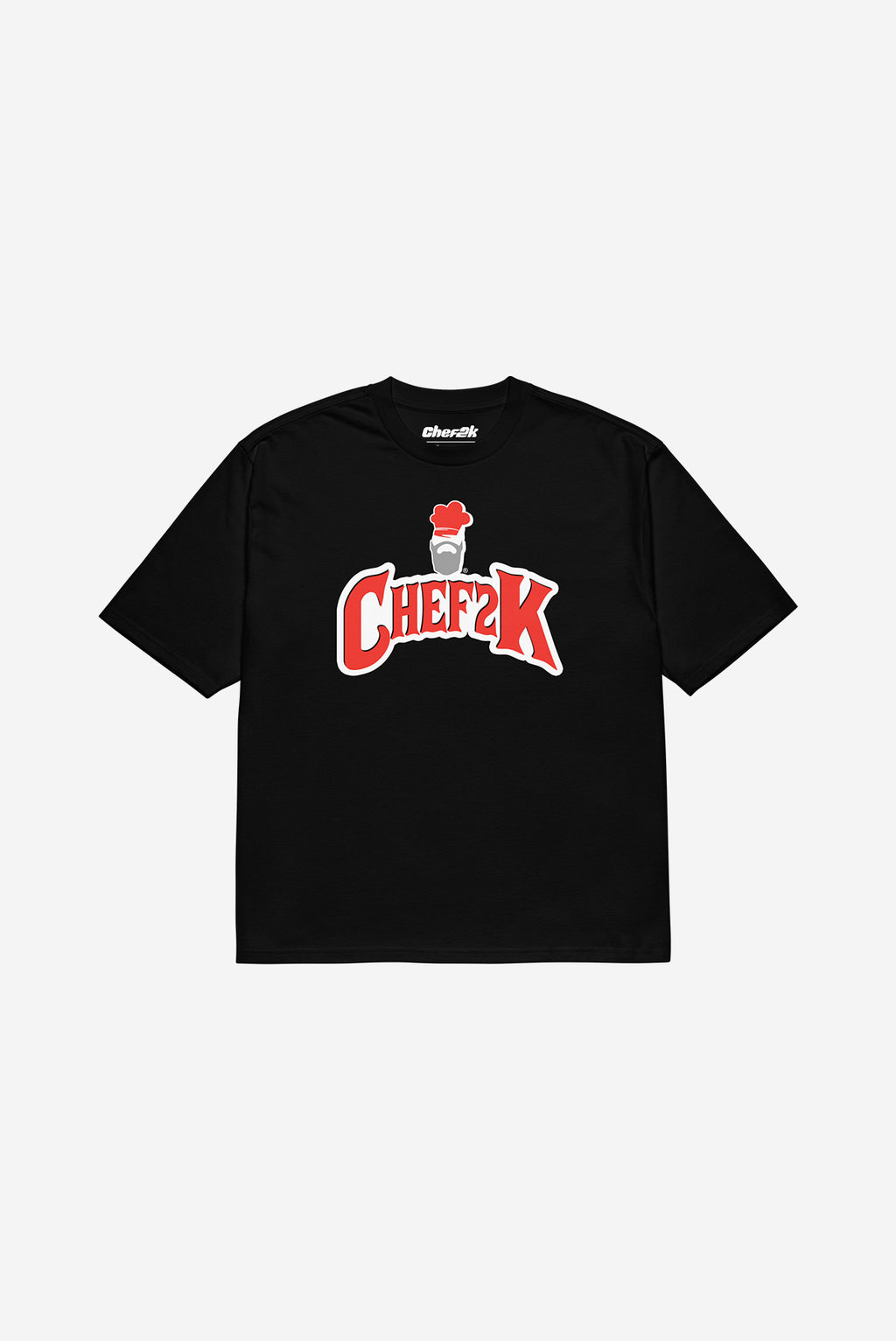 Woods2k - Oversized heavyweight t-shirt (Black)